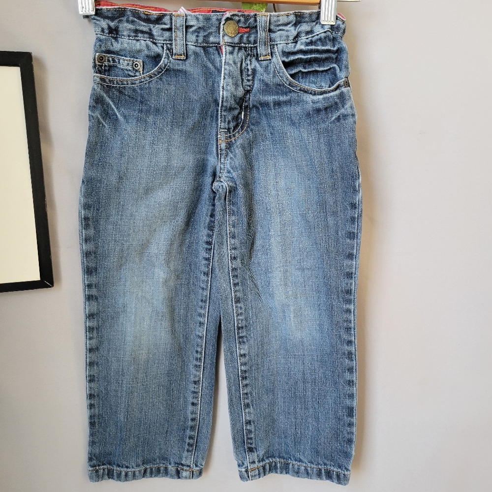 Mini Boden Straight Leg Denim‎ Jeans Blue 4-5 Y